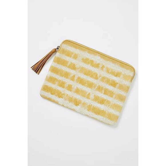 Shibori Leather Tech Laptop or Tablet Pouch Case - Picture 1 of 2